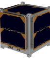Illustration af 1U-CubeSat lavet af Space Inventor